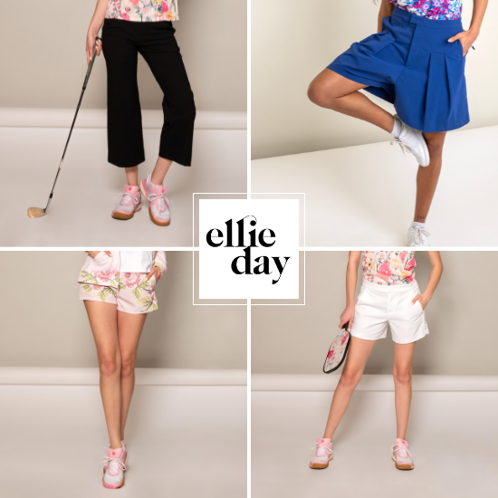 womens.pants.shorts.sportswear.ellieday.golf.tennis.pickleball