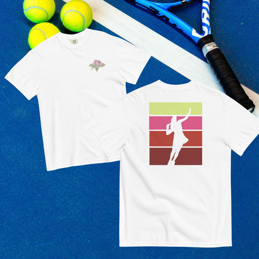 Introducing the Ace of Style Tee—Limited Edition with Custom Options! 🎾🌹