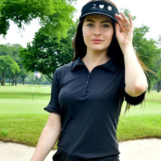 Women's Short Sleeve UPF Golf Polo Shirt UPF Ellie Day