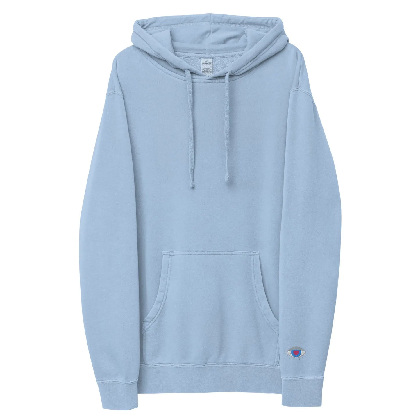 Cotton Pigment Dyed Evil Eye Hoodie Ellie Day Activewear