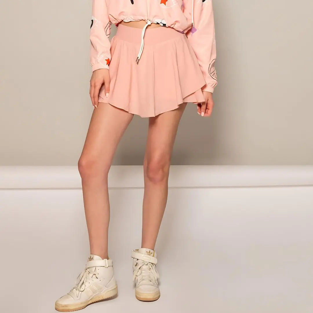 Desert Peach Flutter Skirt Ellie Day Activewear