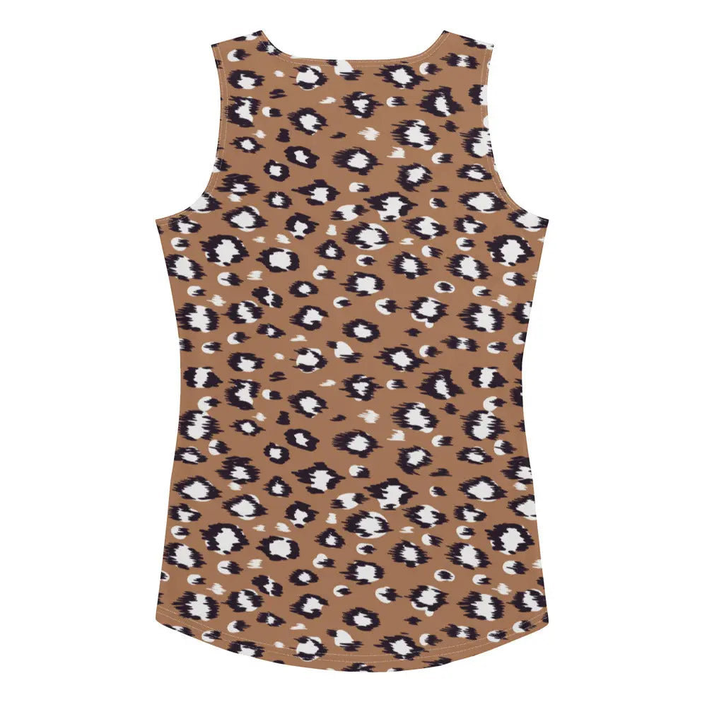 Ellie Day Leopard Print Activewear Tank Ellie Day Sportswear