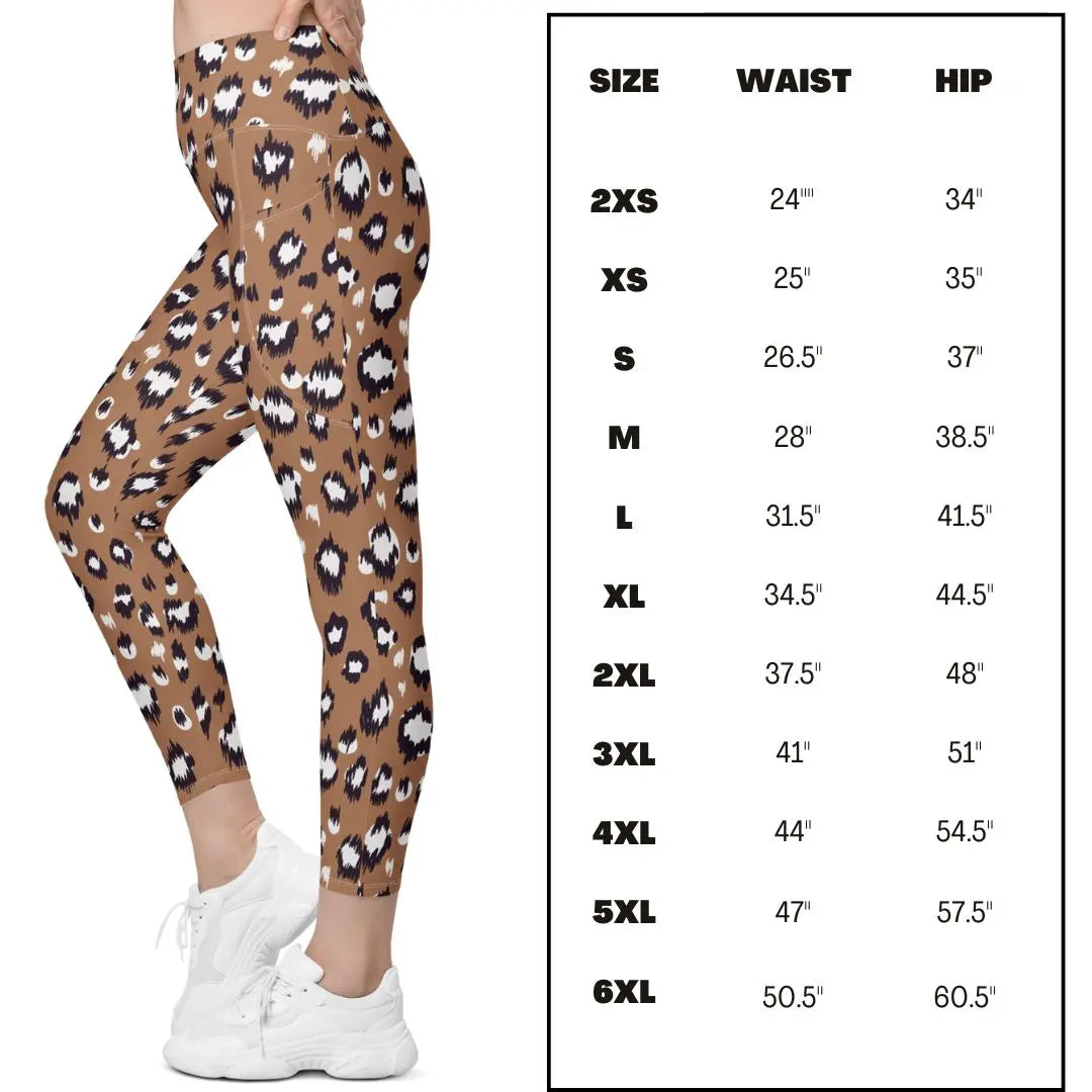 Ellie Day Recycled 27" Legging in Leopard Ellie Day Activewear