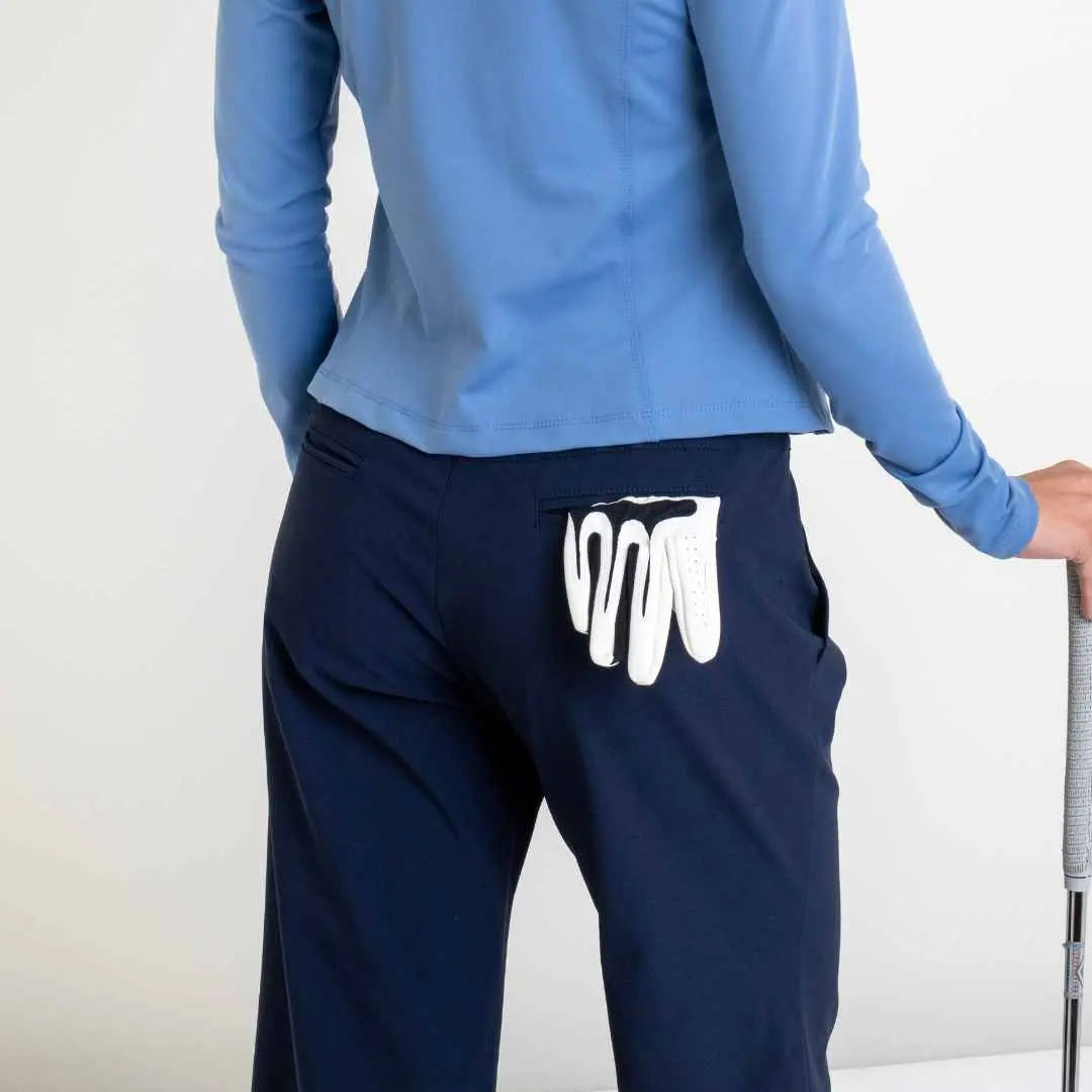 Womens navy golf clearance pants