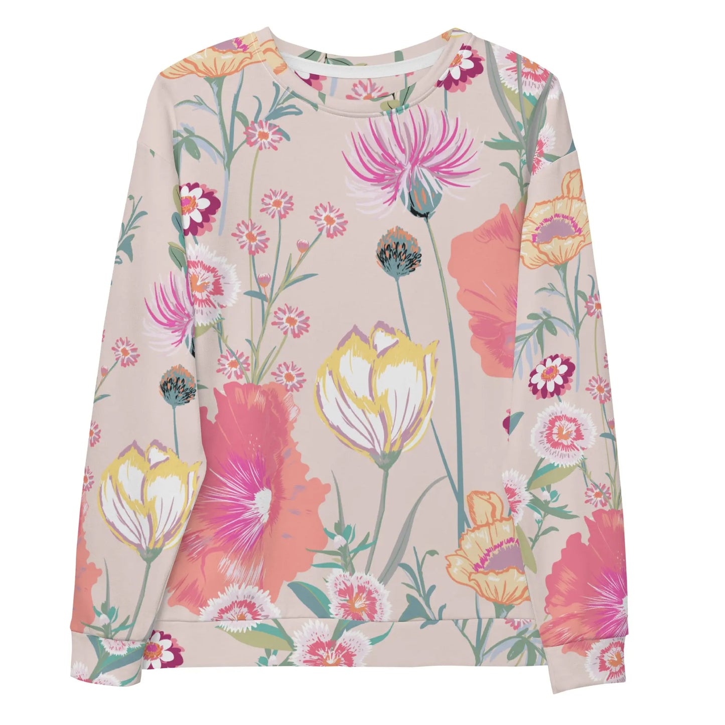 Perfectly Oversized Recycled Sweatshirt in Desert Floral Ellie Day Activewear