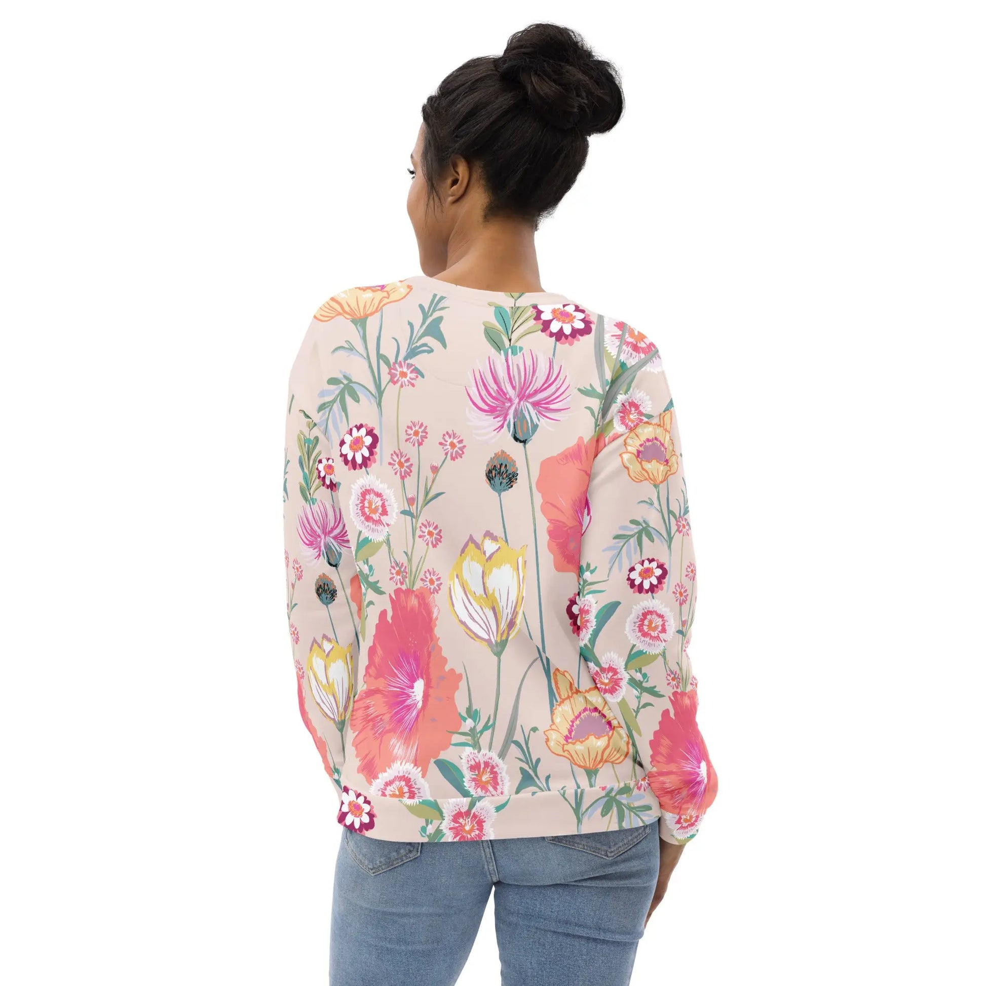 Perfectly Oversized Recycled Sweatshirt in Desert Floral Ellie Day Activewear