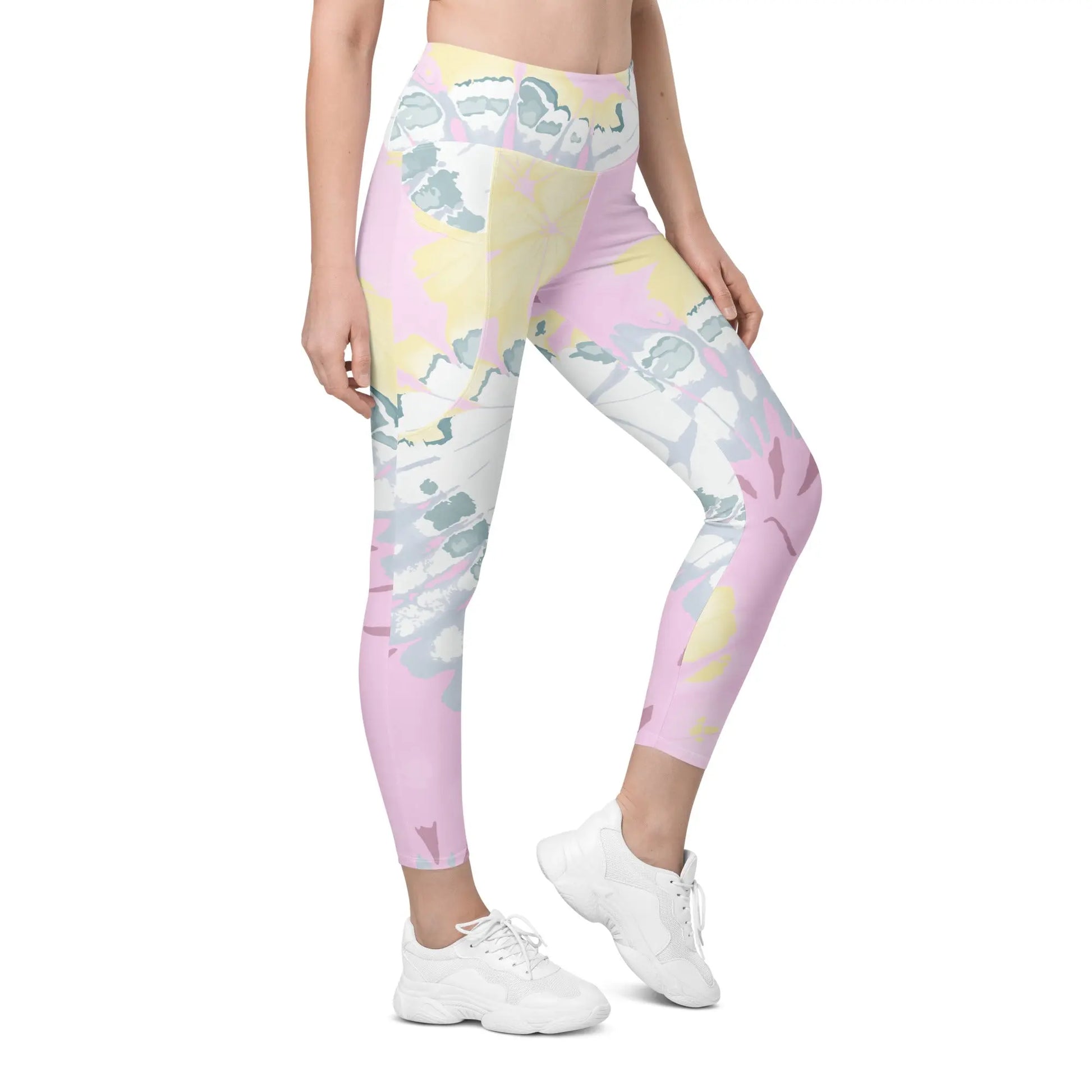 Softest.Recycled.Fabric.Printed.Leggings.with.Pockets.High.Waist