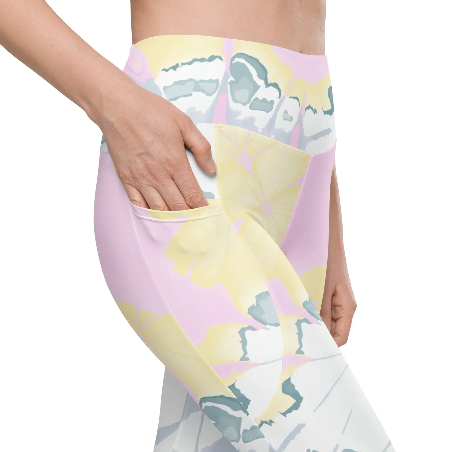 Softest.Recycled.Fabric.Printed.Leggings.with.Pockets.High.Waist.pocket.detail