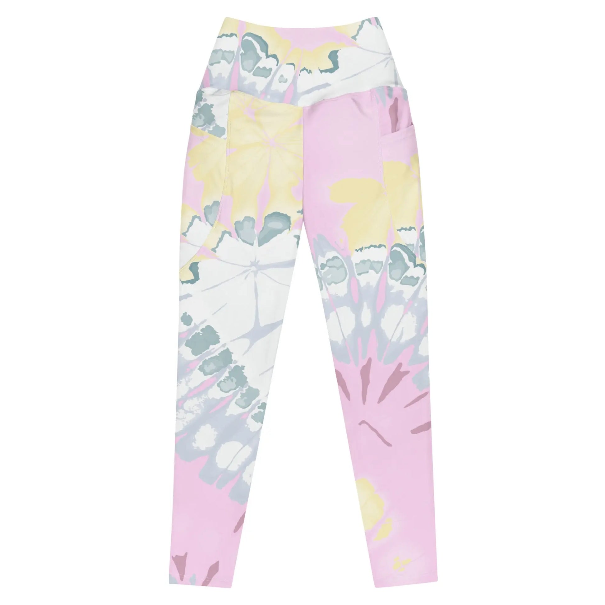 Softest.Recycled.Fabric.Printed.Leggings.with.Pockets.High.Waist.Front