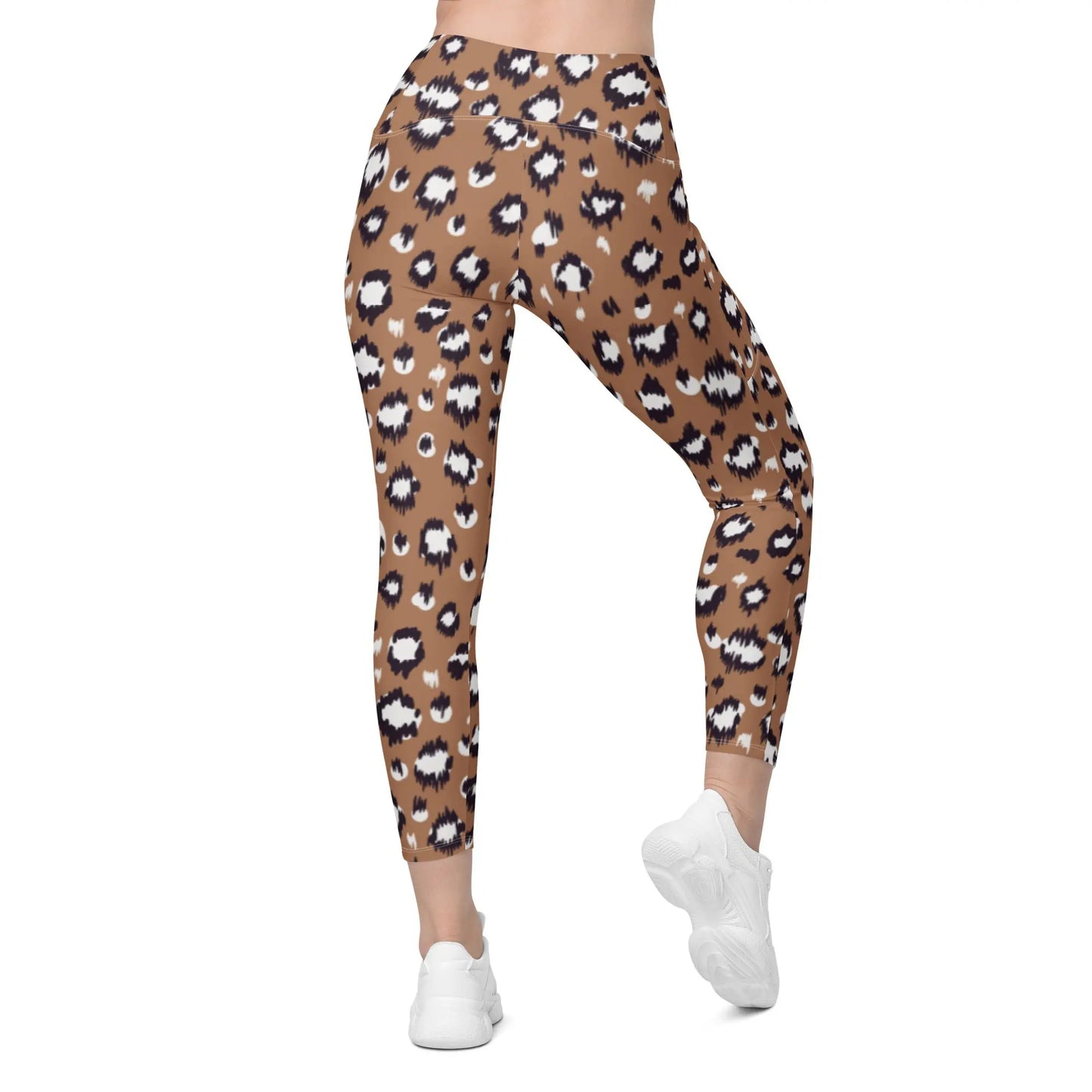 Recycled Leopard 27" Legging with Pockets Ellie Day Activewear