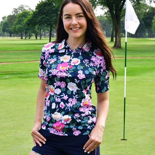 Luxe Women's Golf Polo Shirt Ellie Day